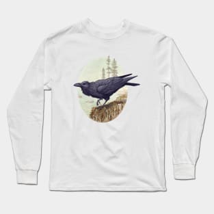 Raven of the North Atlantic Long Sleeve T-Shirt